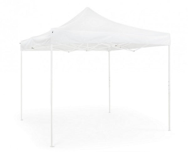 Gazebo Pieghevole da Giardino 2,91x2,91xh2,96m Pandora Bianca prezzo