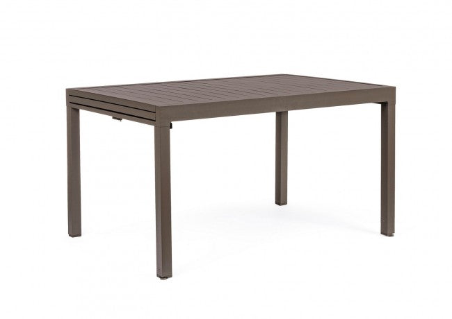 Tavolo Allungabile da Giardino 135-270x90x75h cm Pelagius Coffee-2