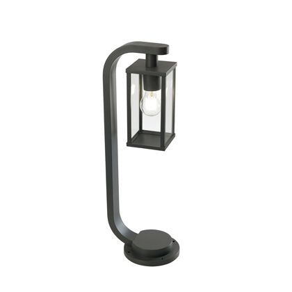 prezzo Gartenmastlampe E27 60W aus schwarzem Sovil-Aluminium