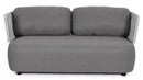 Divano 2 Posti 167x86x79h cm con Cuscini Palmer Bianco/Grigio-3