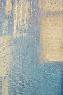 Dipinto 140x3,5x70 cm Abstract Blue in Tela-3