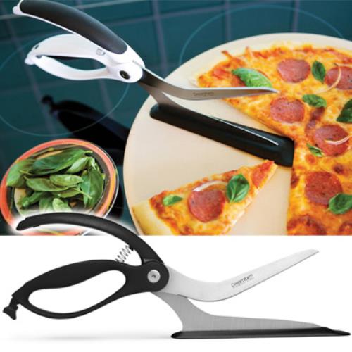 prezzo Pizzaschneider-Schere mit integriertem Pfannenwender, ideal für Dreamfarm-Stoffpizza 