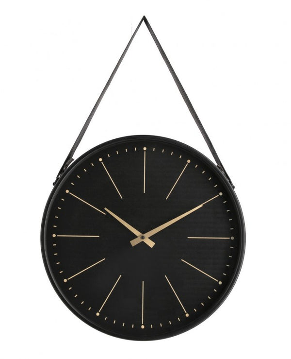 acquista Orologio da Muro 40x6x66 cm Timeline in Legno Nero