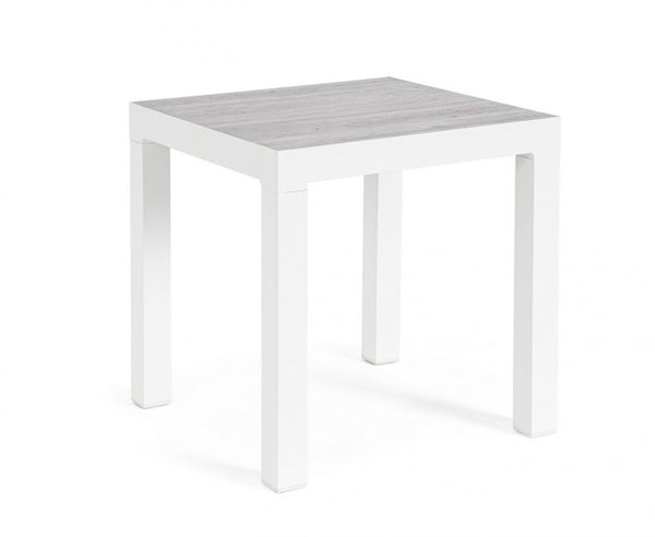 Tavolino 50x50x46h cm Kledi Bianco prezzo