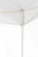 Gazebo Pieghevole da Giardino 2,91x4,31xh2,96m Pandora Bianca-4