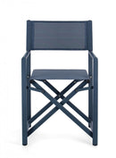 Set 2 Sedie Regista da Giardino 48x56x86h cm Taylor Navy -4