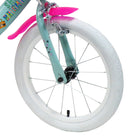 Bicicletta per Bambina 16" 2 Freni  Lol Verde Marine e Rosa-3