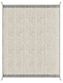 Tappeto 200x300 cm Chathu in Tessuto Beige-1