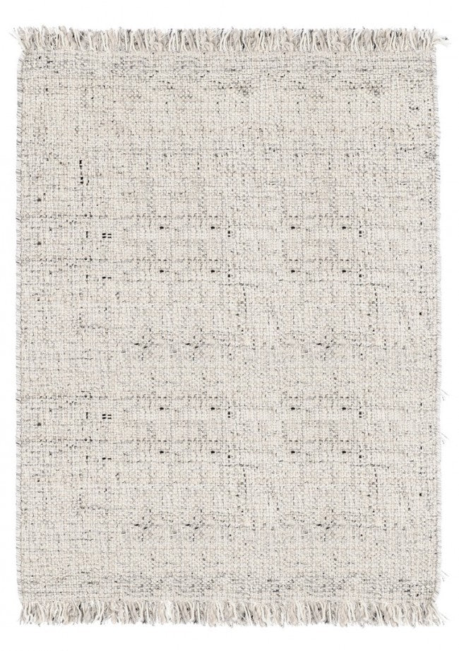 Tappeto 160x230 cm Senuri in Tessuto Beige-1