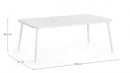 Tavolino 104x61x40,5h cm Spike Bianco-2