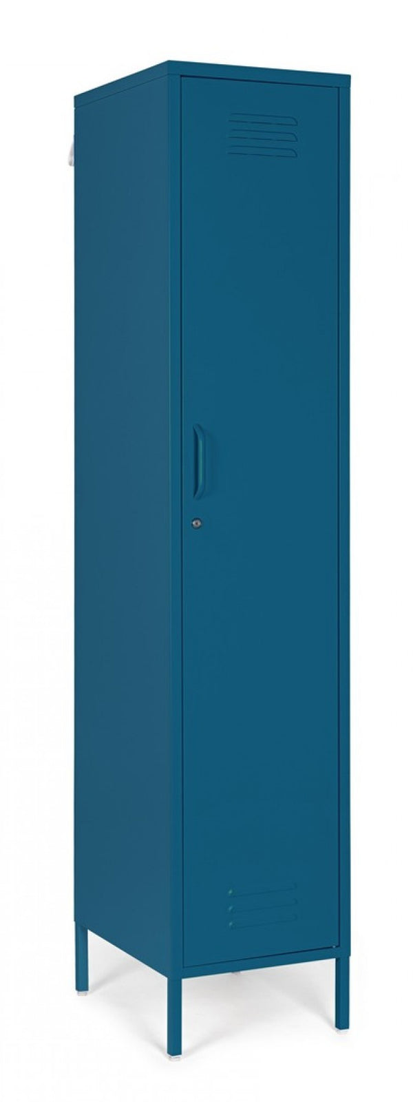 Armadio 1 Anta 46x38x185 cm Cambridge in Acciaio Blu acquista