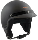 Casco Demi-Jet per Scooter con Frontino SKA-P 1 FH Smarty Nero Gommato -2