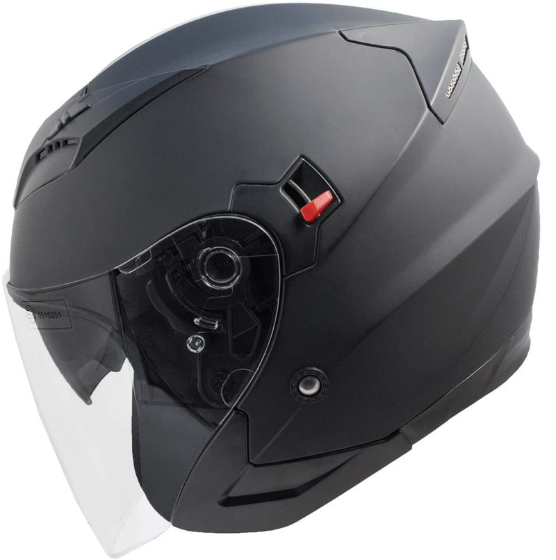 Casco Demi-Jet per Scooter Visiera Lunga SKA-P 1 PH Bolt Bianco Metal -2