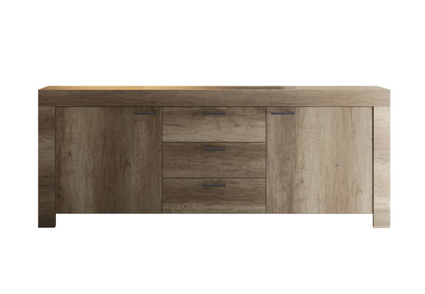 Buffetschrank in Melamin 210x43x86cm TFT Sax Oak online