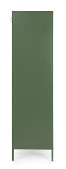 Armadio 2 Ante 50x80x185 cm Cambridge in Acciaio Verde-4