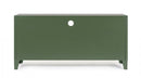 Mobile TV con 2 Ante 40x120,5x58,5 cm Cambridge in Acciaio Verde-3