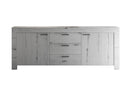 Mobile Buffet in Melaminico 210x43x86cm TFT Neve Rovere Neve-1