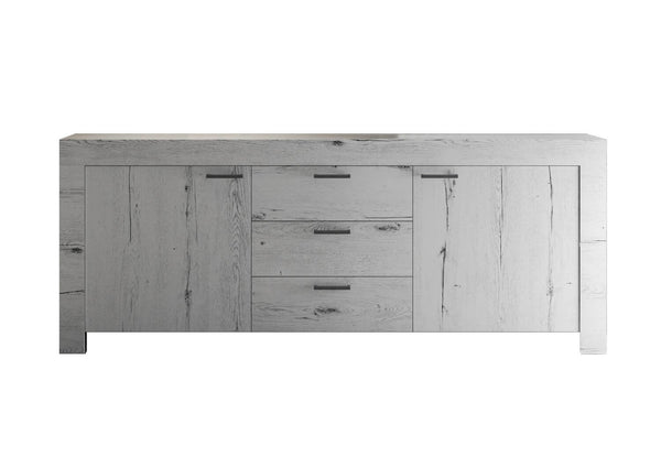 Melamin Buffetschrank 210x43x86cm TFT Snow Oak Snow prezzo