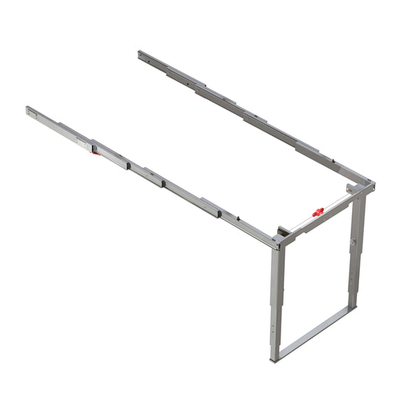 sconto Emuca Aluminiumschiene für 138 cm ausziehbaren Tisch