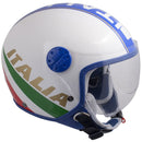 Casco Demi-Jet per Bambini Visiera Sagomata CGM Italia 205I Bianco -1