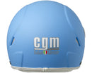 Casco Demi-Jet per Bambini Visiera Lunga CGM Varadero 206A Azzurro Opaco -2