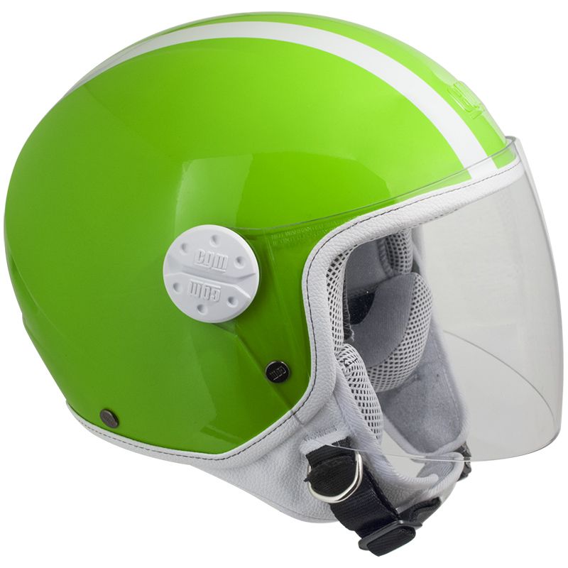 Casco Demi-Jet per Bambini Visiera Lunga CGM Tampa 206L Verde -1