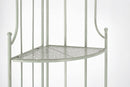 Scaffale Angolare 49x33x126 cm Harriet in Acciaio Salvia-5