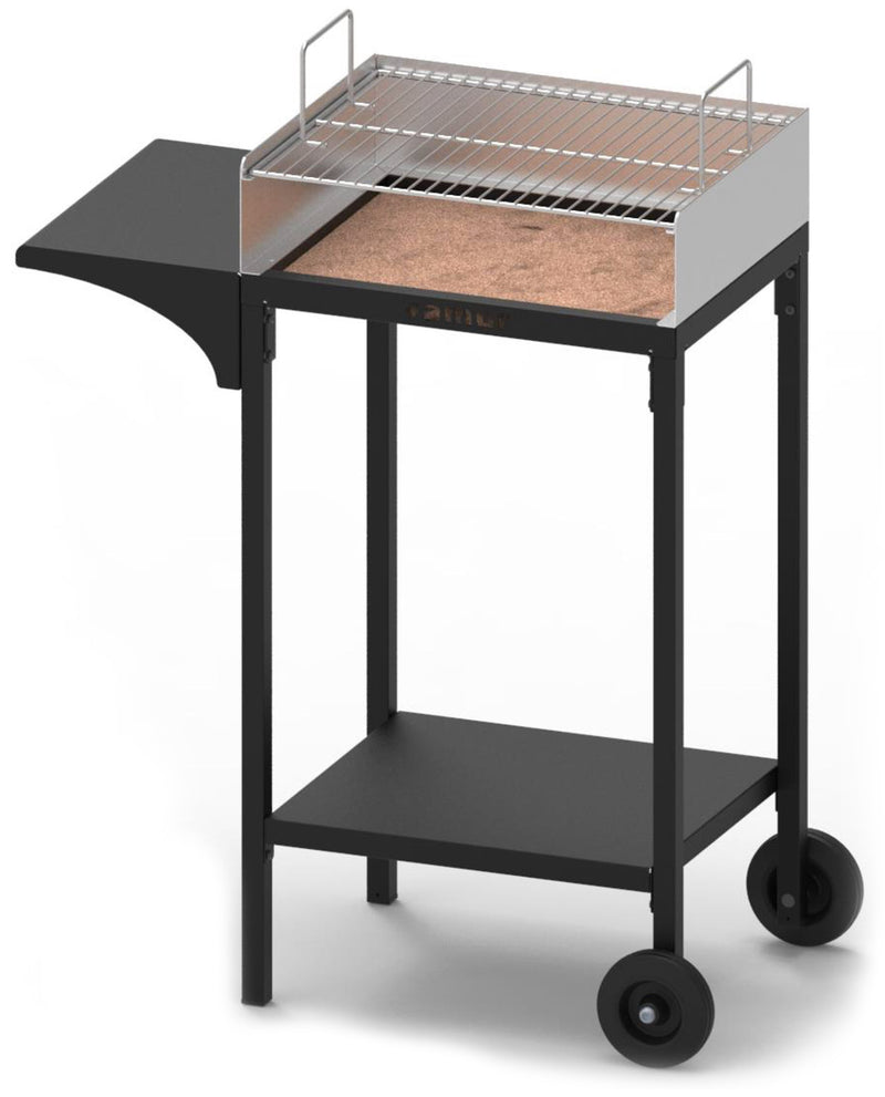 Barbecue a Carbone Carbonella con Griglia Cromata Famur BK 6 Prime-1