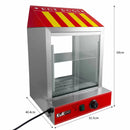 Macchina a Vapore per Hot Dog da Banco 2000W in Acciaio Inox con Accessori-7