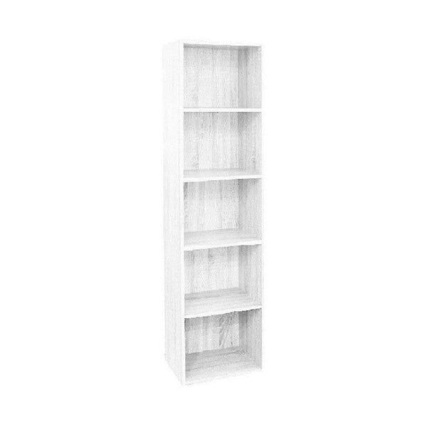 Bücherregal 5 Regale 40x30x172 cm in Holz prezzo