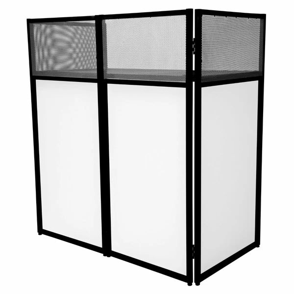 acquista Stand Pieghevole Portatile per DJ 105x113,5x57 cm in Acciaio Nero