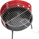 Barbecue a Carbonella Ø36 cm in Acciaio Rosso-4