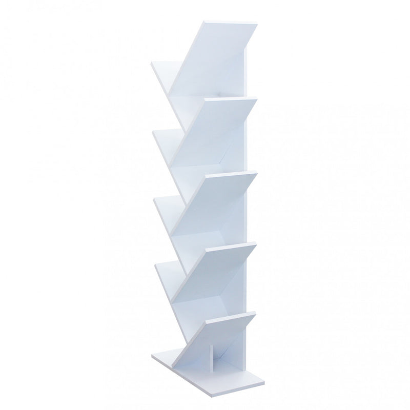 Libreria Ariane 50x25x141,5 h cm in Truciolare bilaminato Bianco-3