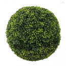 Sfera di Bosso Artificiale Ø38 cm in Polietilene Verde-3