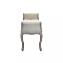 Panca Madelyn in Tessuto 113x48x 45/60 h cm in Legno Beige-3