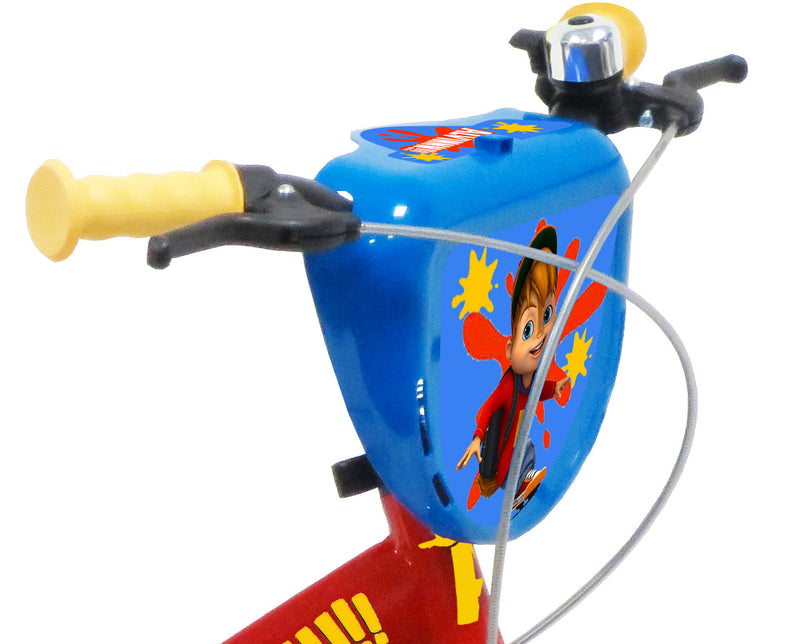 Bicicletta per Bambino 14" 2 Freni  Alvinnn Rossa-4