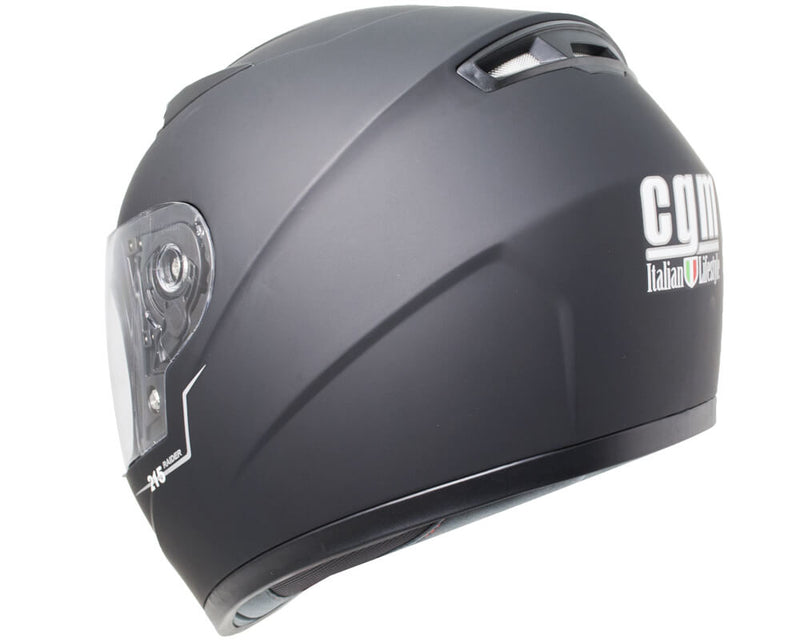 Casco Integrale per Bambini Visiera Lunga CGM Raider 215A Nero Opaco -4