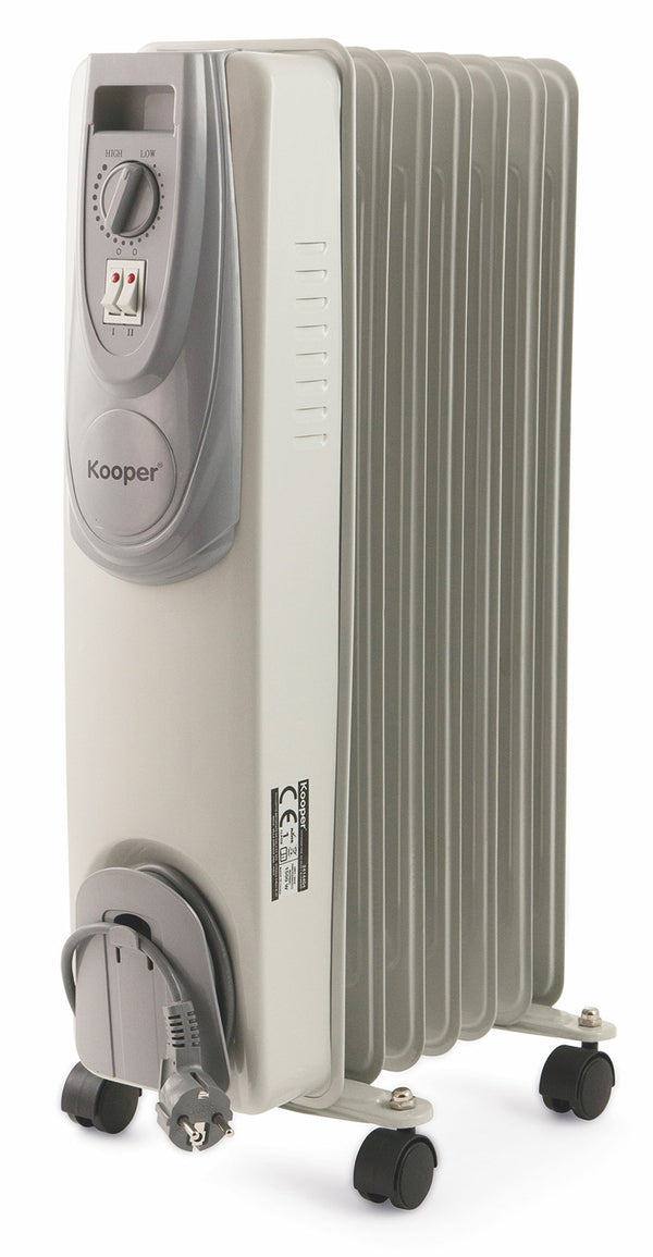 Ölradiatorofen 1500 W 7 Elemente Kooper Santorini Seven Weiß online