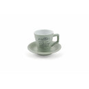 Set 6 tazzine Caffè con Piattino Ø6x6 cm in Gres Villa D’este Home Tivoli con Stand-4