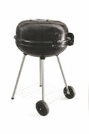 Barbecue a Carbone Carbonella Tondo con Ruote Soriani Sun-Day Nero-6