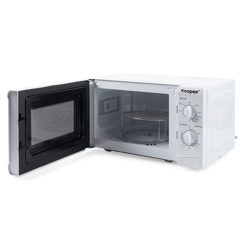 Forno a Microonde 22 Litri 700W Kooper Wave Bianco-3