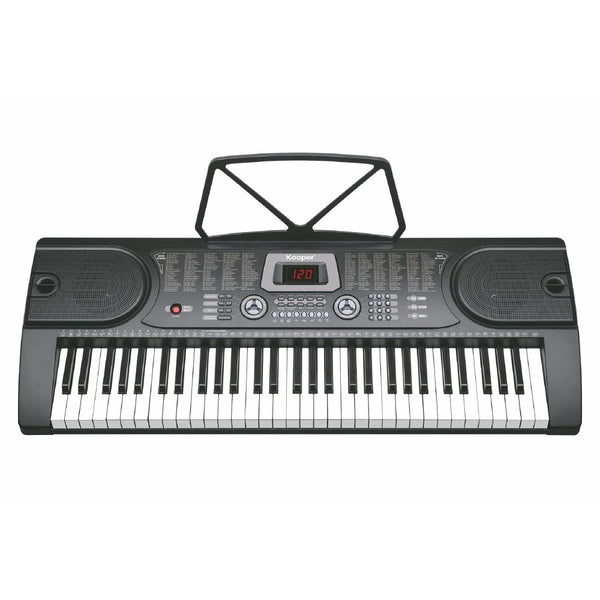 prezzo Elektronisches Keyboard 61 Tasten Digitalpiano 255 Rhythmen 255 Töne Kooper Schwarz