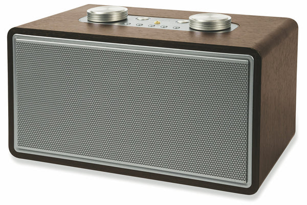 acquista Kabelloser 80-W-Lautsprecher mit Radio-Holzeffekt Kooper Rock Brown