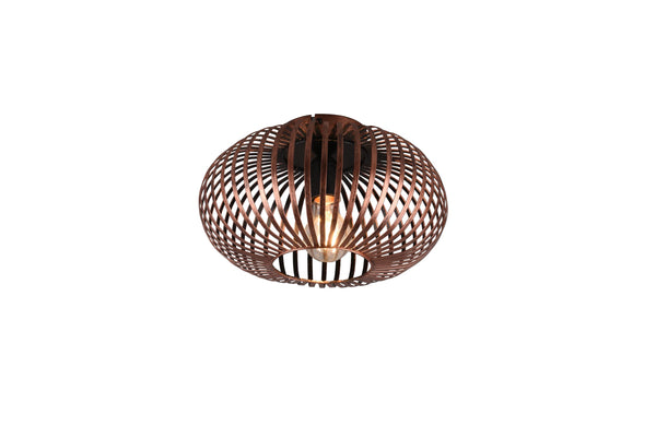 sconto Innen-Deckenlampe E27 aus Antik-Kupfer-Metall