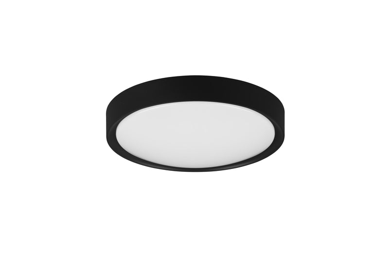 Plafoniera da Interno a led in Plastica Nero Opaco