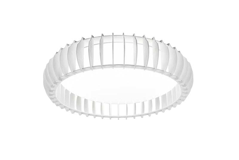 Plafoniera da Interno a LED in Plastica Bianco