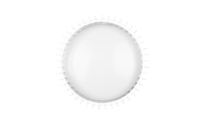 Plafoniera da Interno a LED in Plastica Bianco