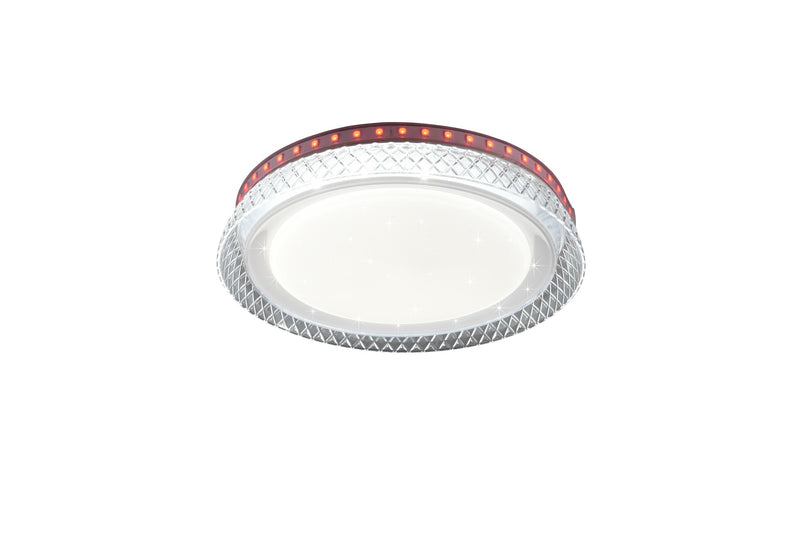 Plafoniera da Interno a LED in Plastica Bianco