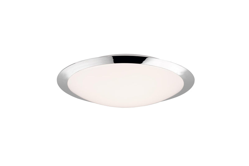 Plafoniera da Interno a LED in Plastica Cromo