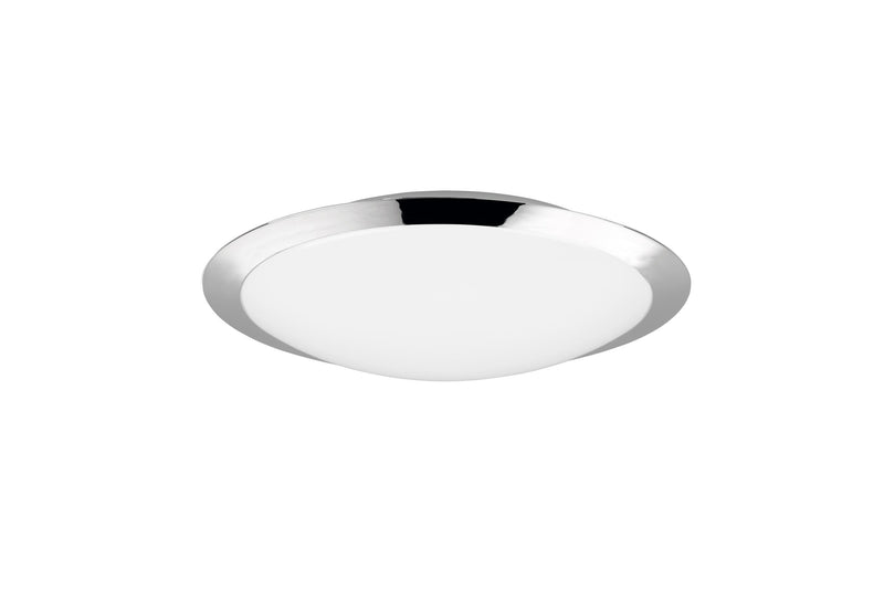 Plafoniera da Interno a LED in Plastica Cromo